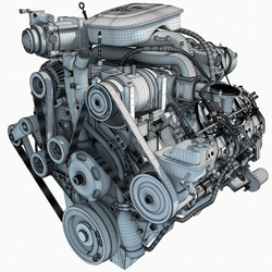 P566D Engine
